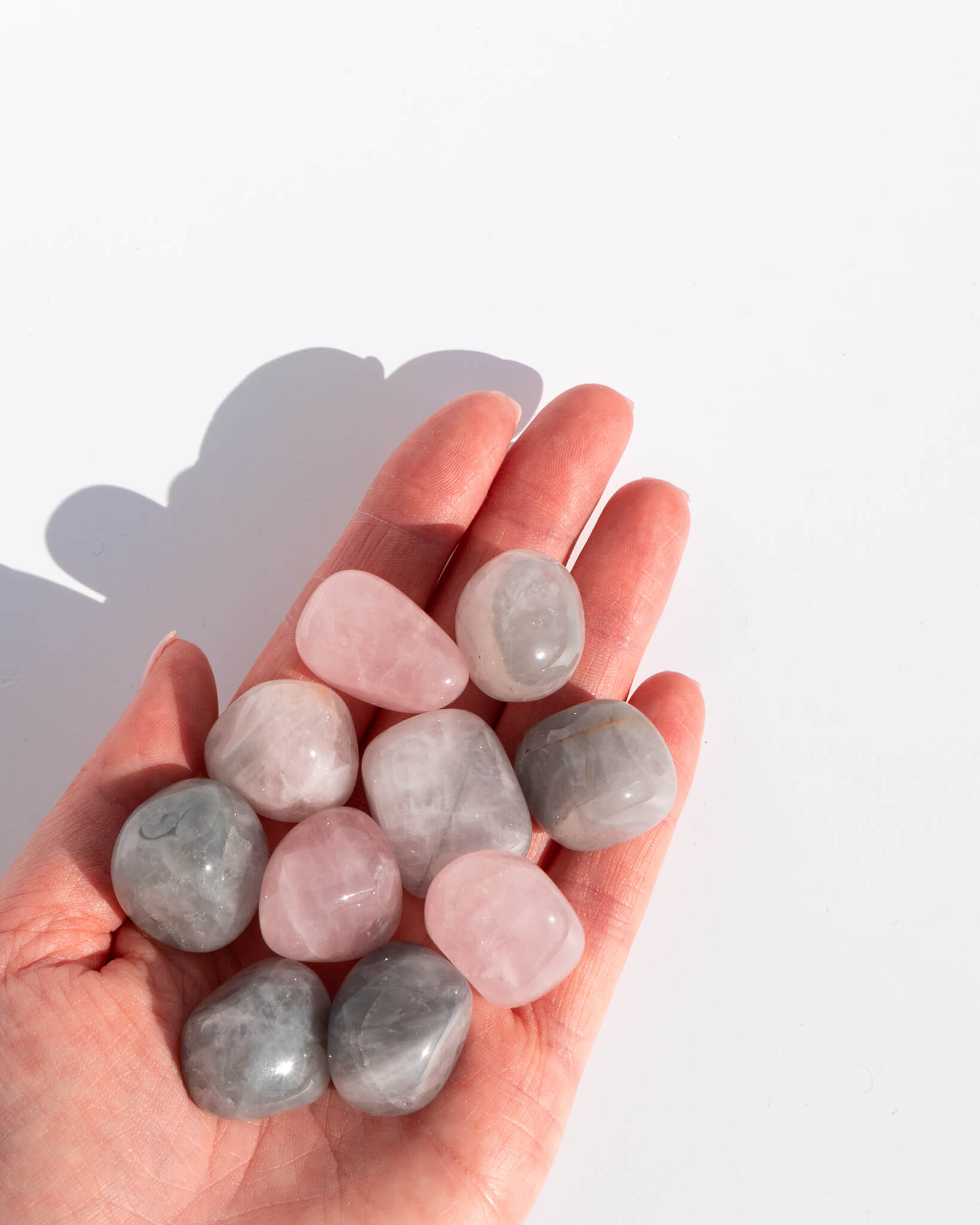 Luna Rose Tumble Stone Healing Crystal