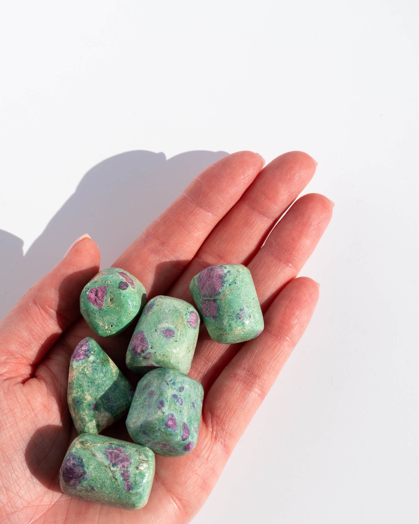 Ruby Fruchite Tumble Stone Healing Crystal