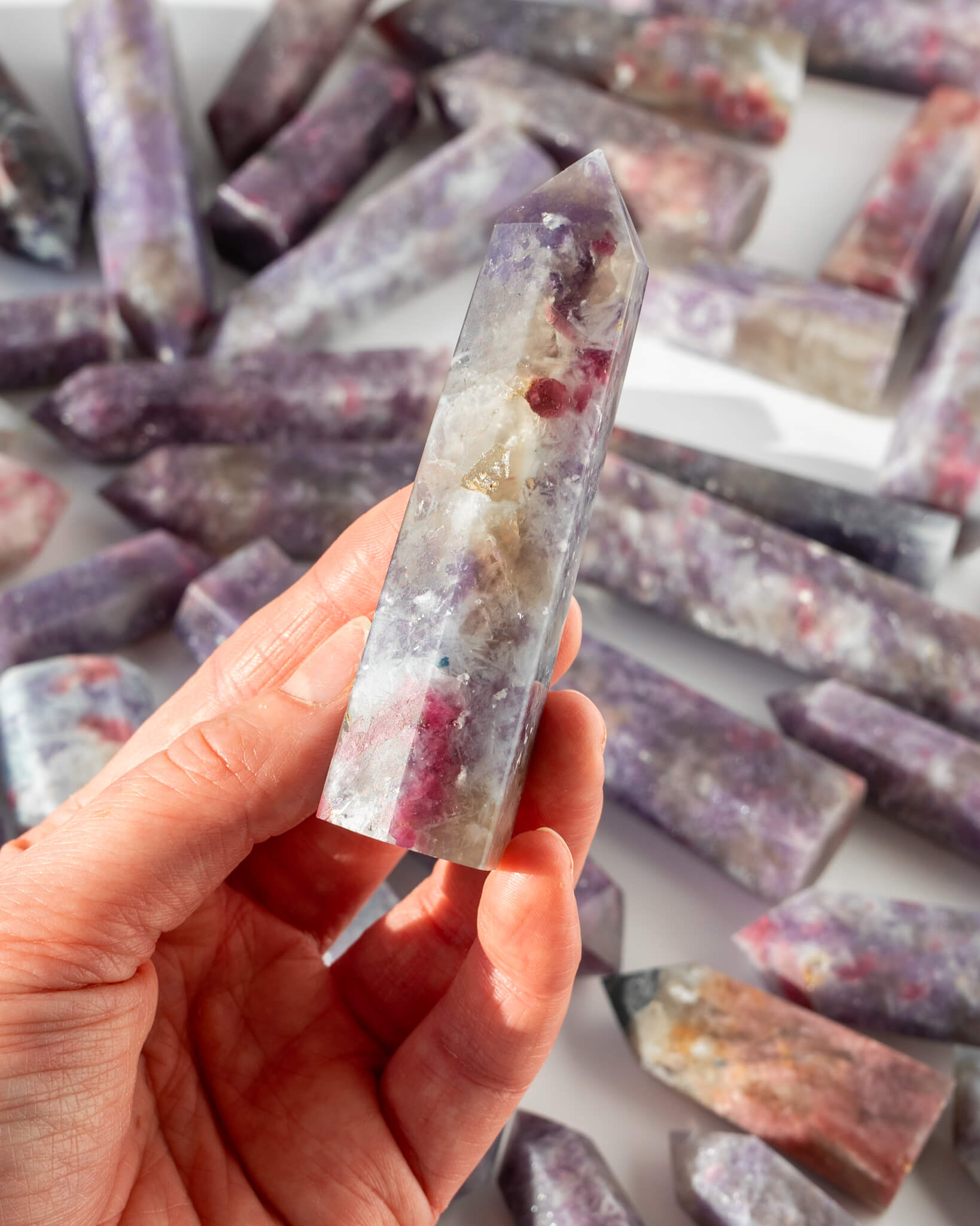 Unicorn Stone Point Healing Crystal