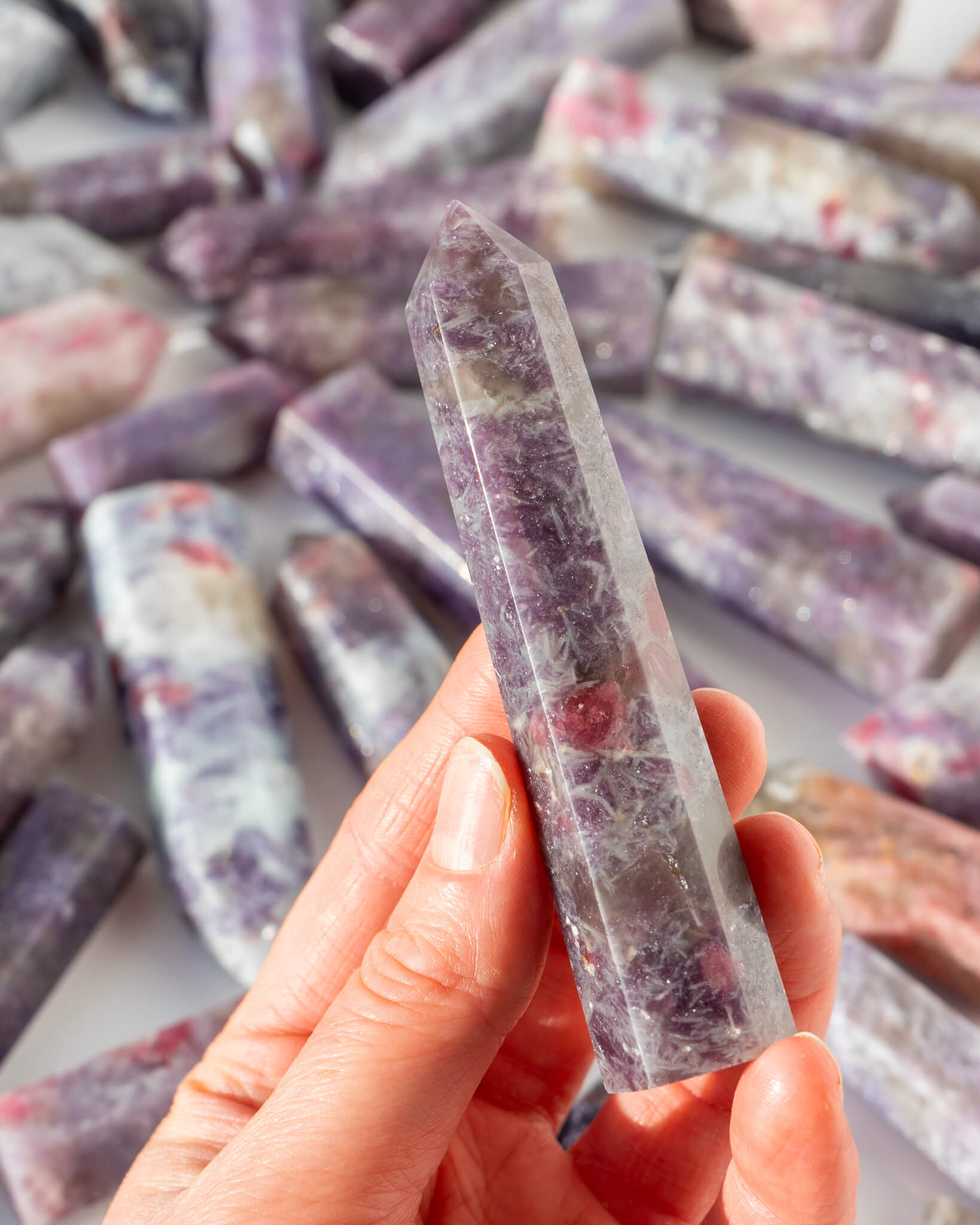 Unicorn Stone Point Healing Crystal