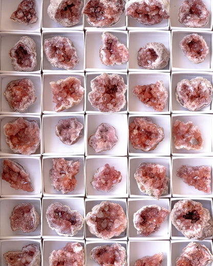 Pink Amethyst Geodes Healing Crystal