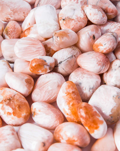 Pink Scolecite Tumble Stone Healing Crystal