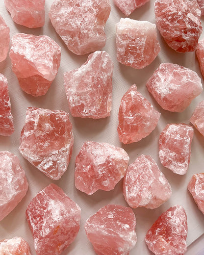 Rose Quartz Raw Healing Crystal