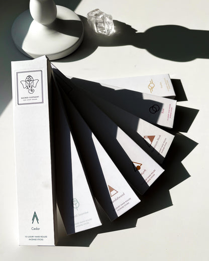 Sacred Elephant Luxury Incense Sticks Healing Crystal