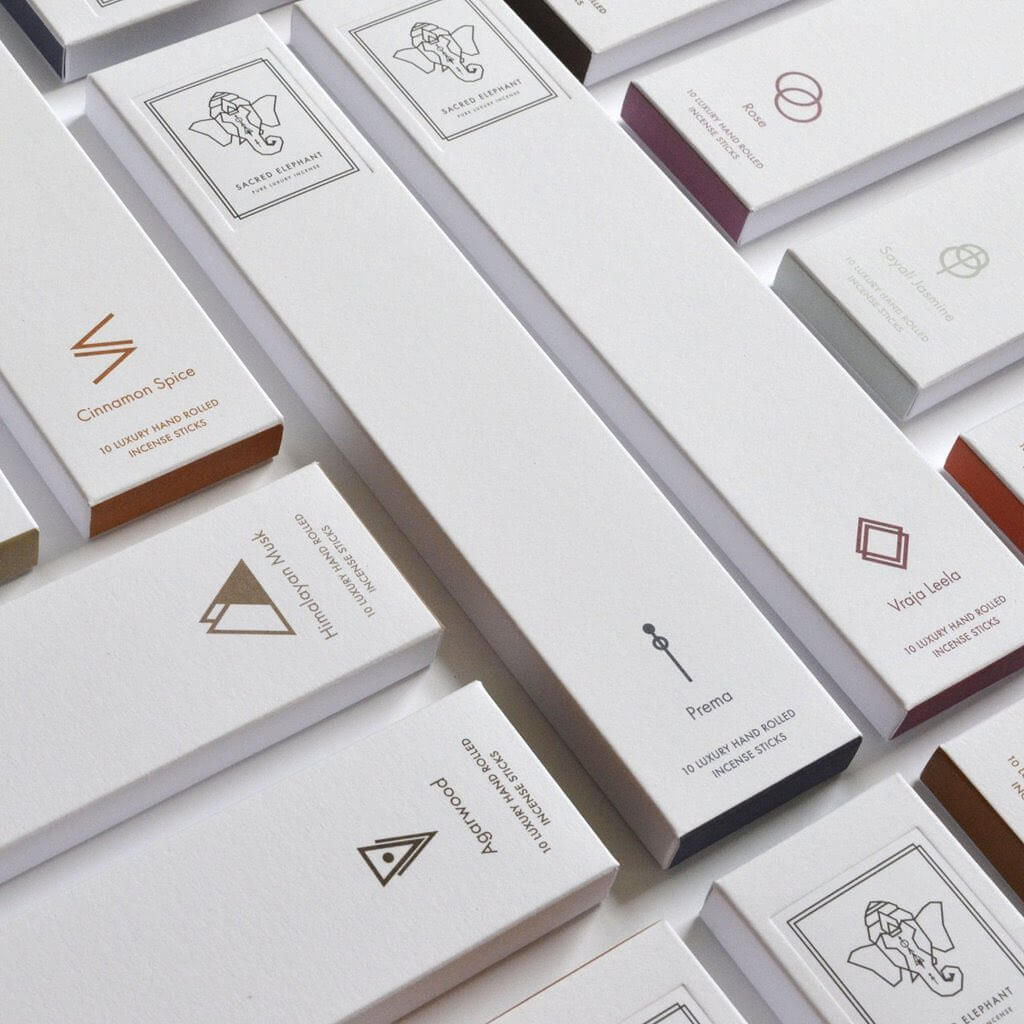 Sacred Elephant Luxury Incense Sticks Healing Crystal