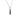 Smoky Quartz Point Pendant Crystal Necklace - 925 Sterling Silver
