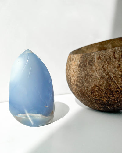Blue Chalcedony Flame - 61