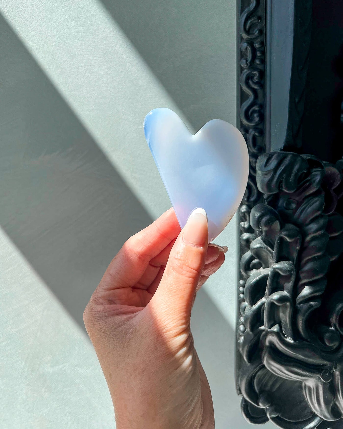 Blue Chalcedony Gua Sha Face Massager