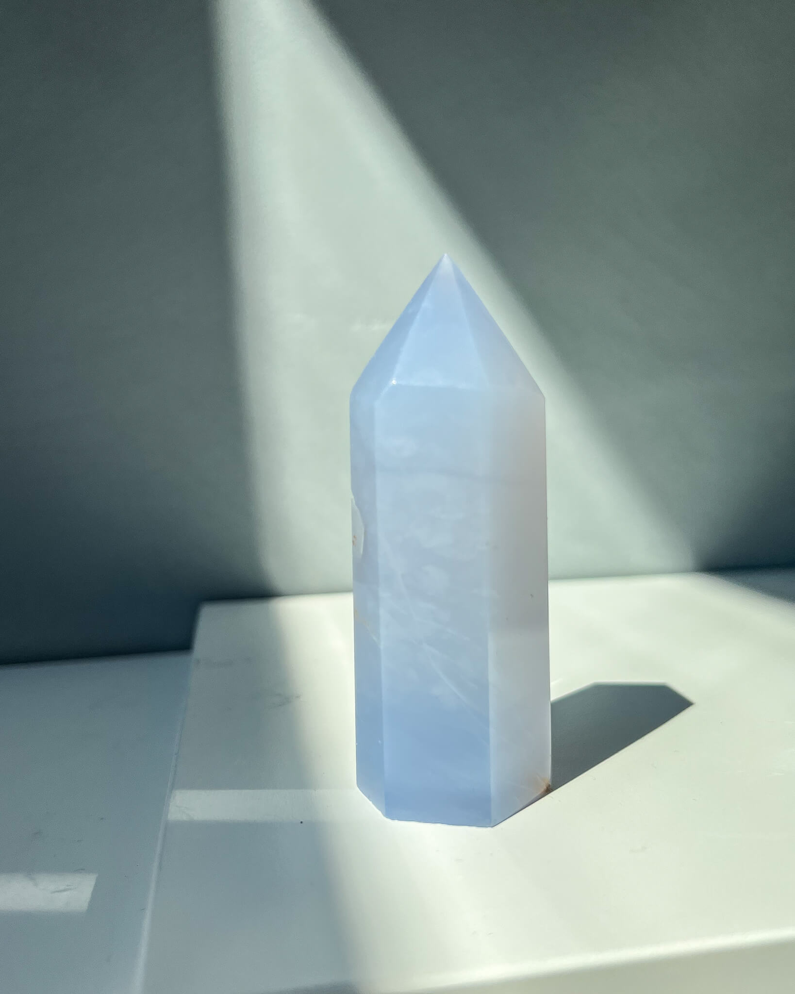 Blue Chalcedony Tower - 40