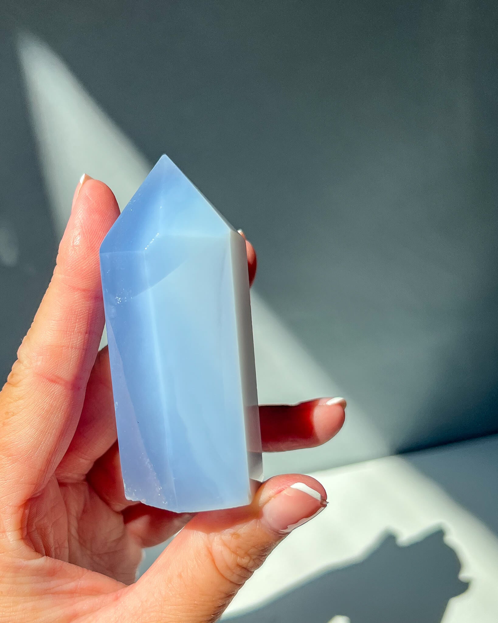 Blue Chalcedony Tower - 48