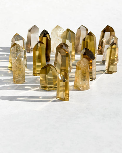 High Grade Citrine Points Healing Crystal
