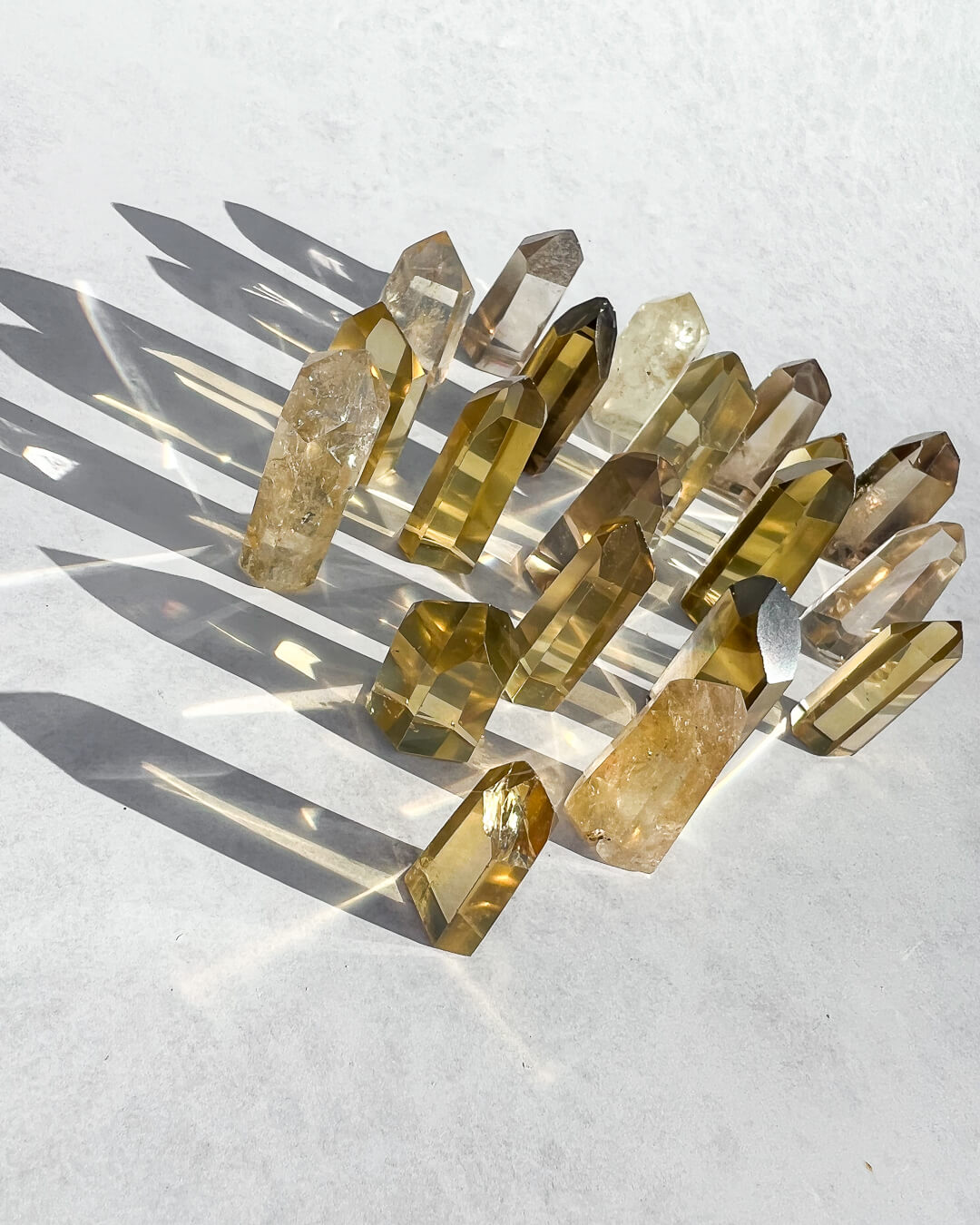 High Grade Citrine Points Healing Crystal