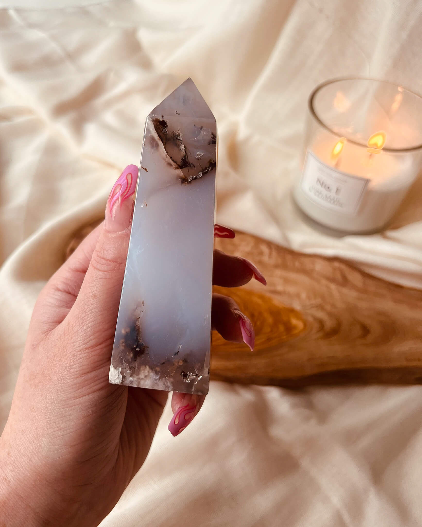 Dendritic Agate Tower - 50