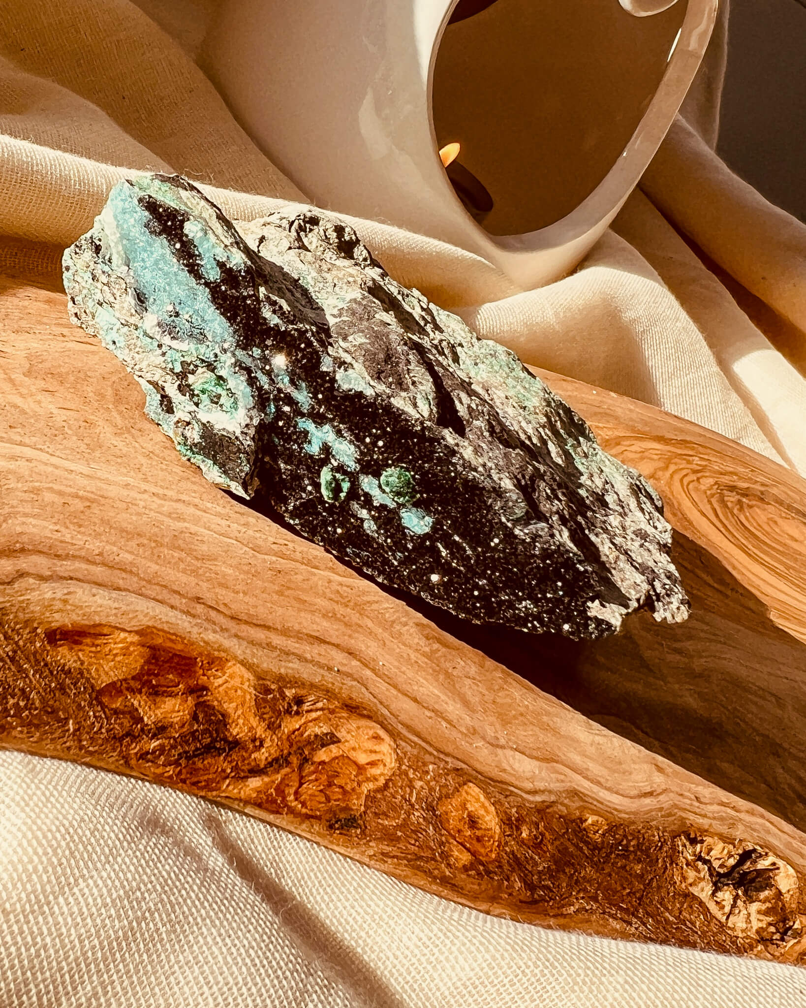 Druzy Chrysocolla Healing Crystal