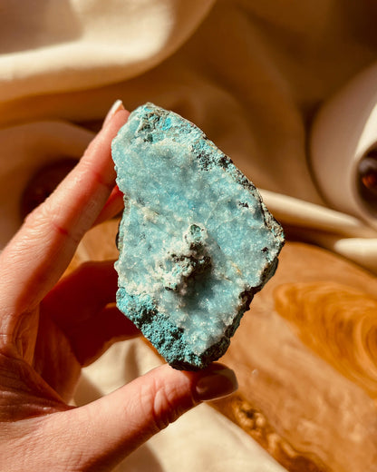 Druzy Chrysocolla Healing Crystal