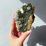 Epidote With Quartz Cluster Healing Crystal