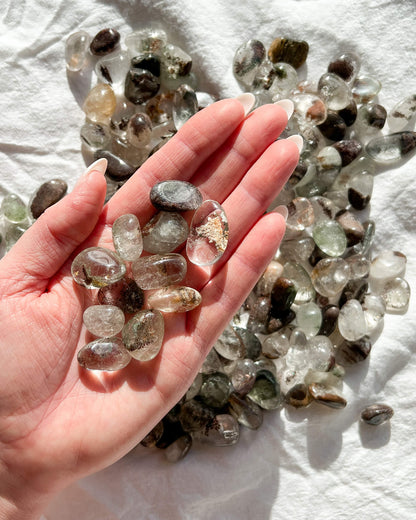 Garden Quartz Tumble Stone Healing Crystal