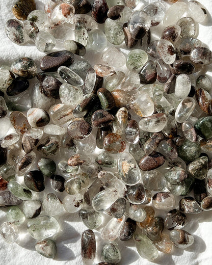 Garden Quartz Tumble Stone Healing Crystal