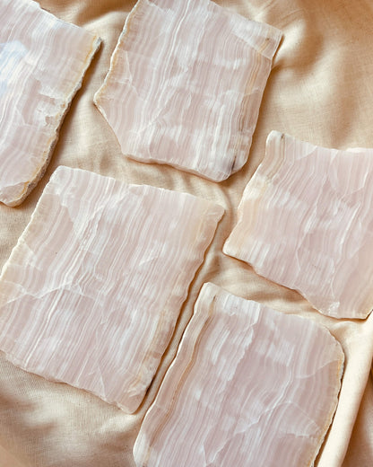 Mangano Calcite Slab Healing Crystal