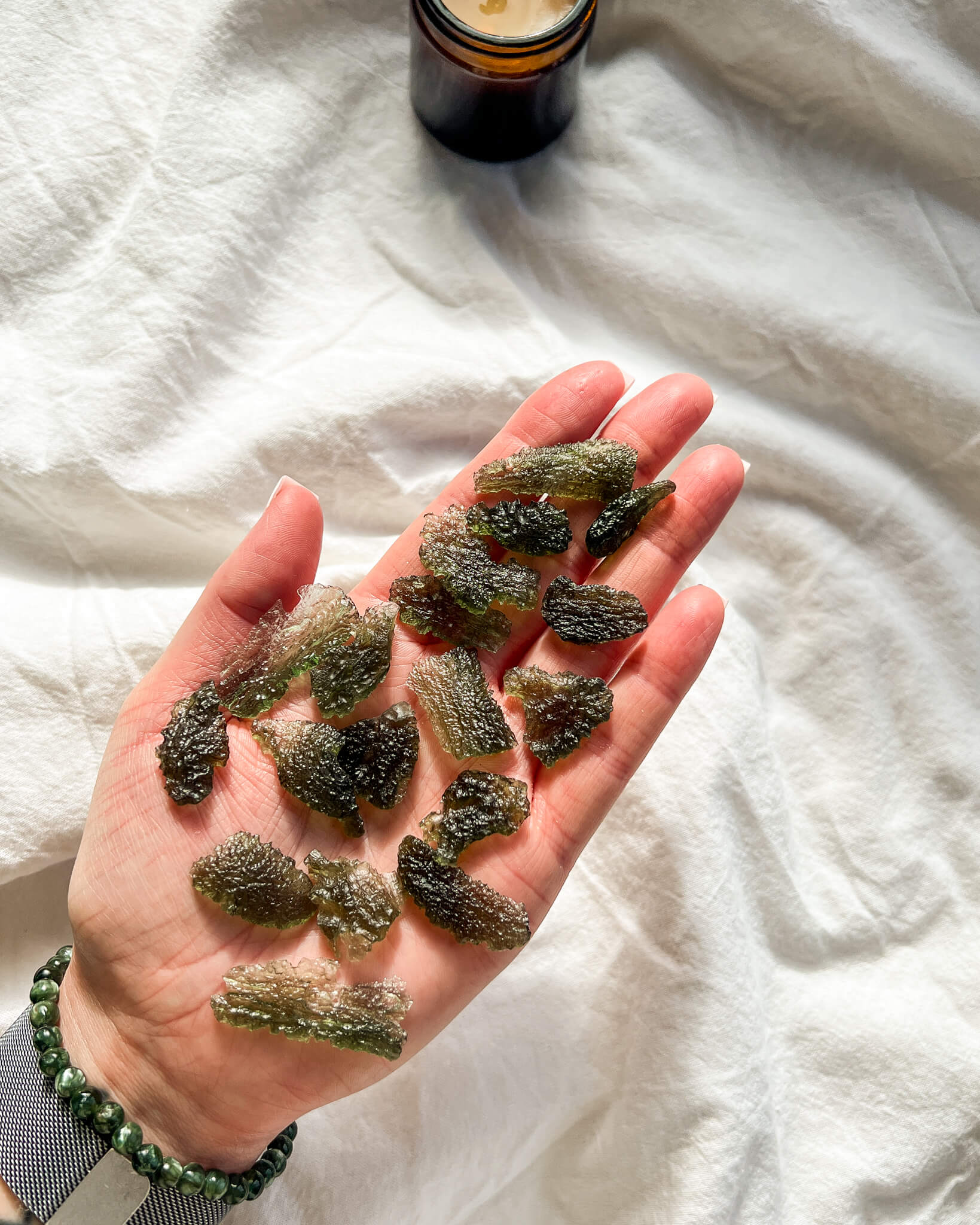 Natural Moldavite Healing Crystal