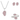 Morganite Jewellery Silver Gift Set 925 Healing Crystal