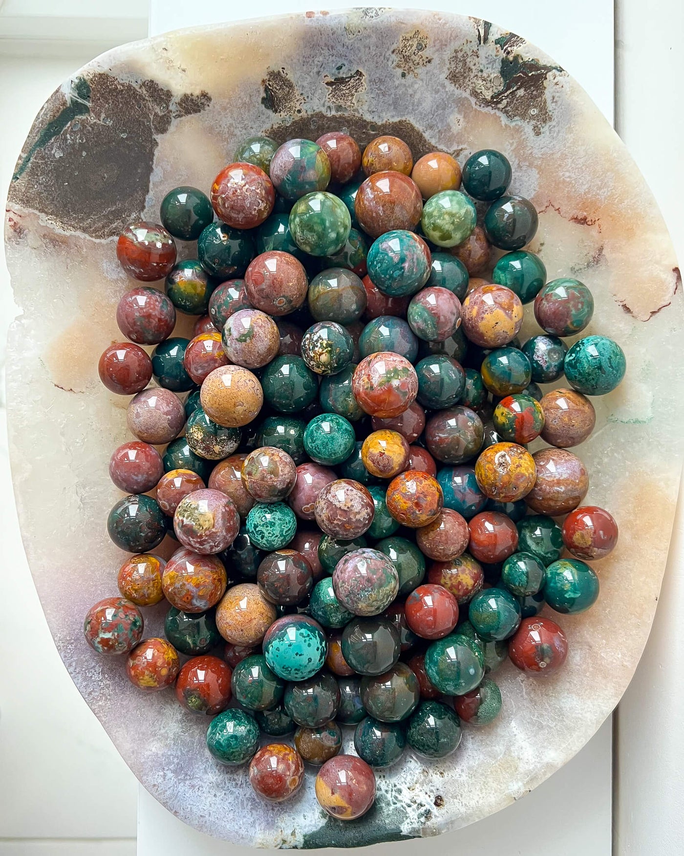 Ocean Jasper Mini Spheres