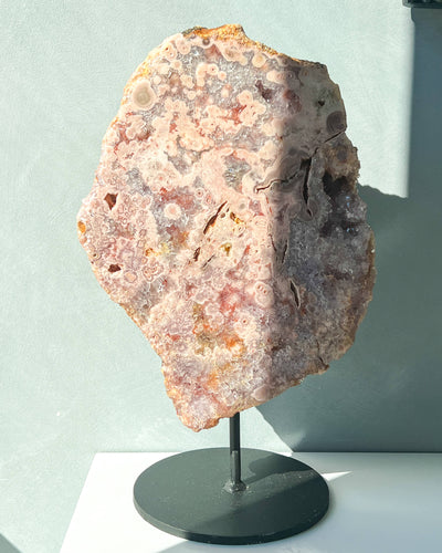 Pink Amethyst On Stand - 268