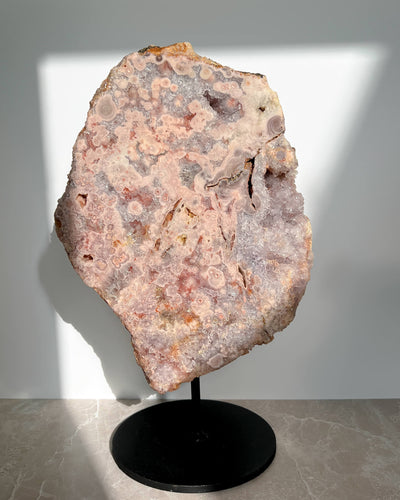 Pink Amethyst On Stand - 268