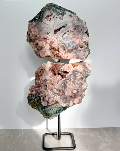 Pink Amethyst On Stand - 273