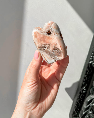 Pink Amethyst Freeform Healing Crystal
