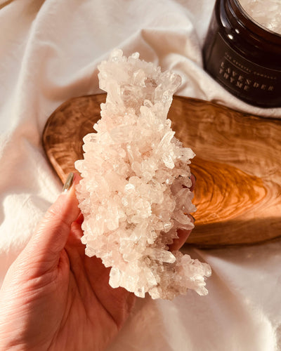 Sacred Pink Lemurian Cluster - 210