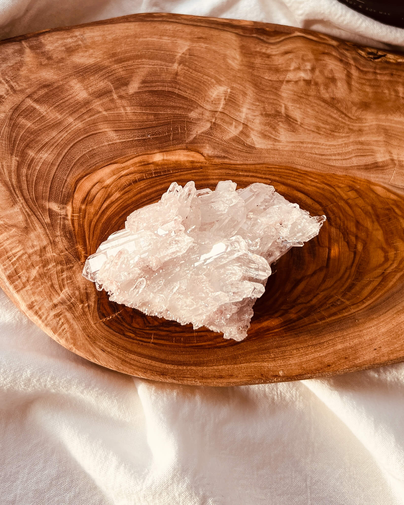 Sacred Pink Lemurian Cluster - 87A