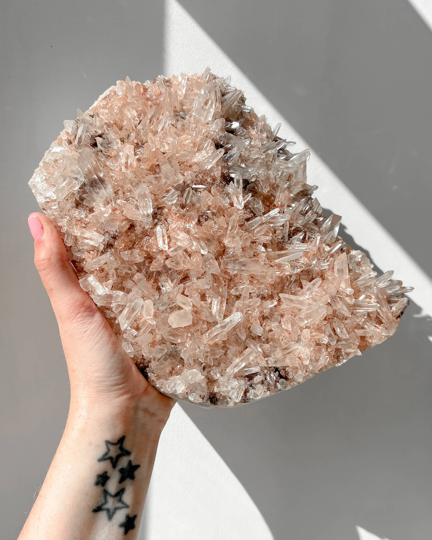 Pink Himalayan Samadhi Quartz 853
