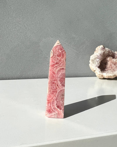 Rhodochrosite Point - 50A