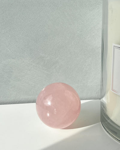 Rose Quartz Sphere - 67
