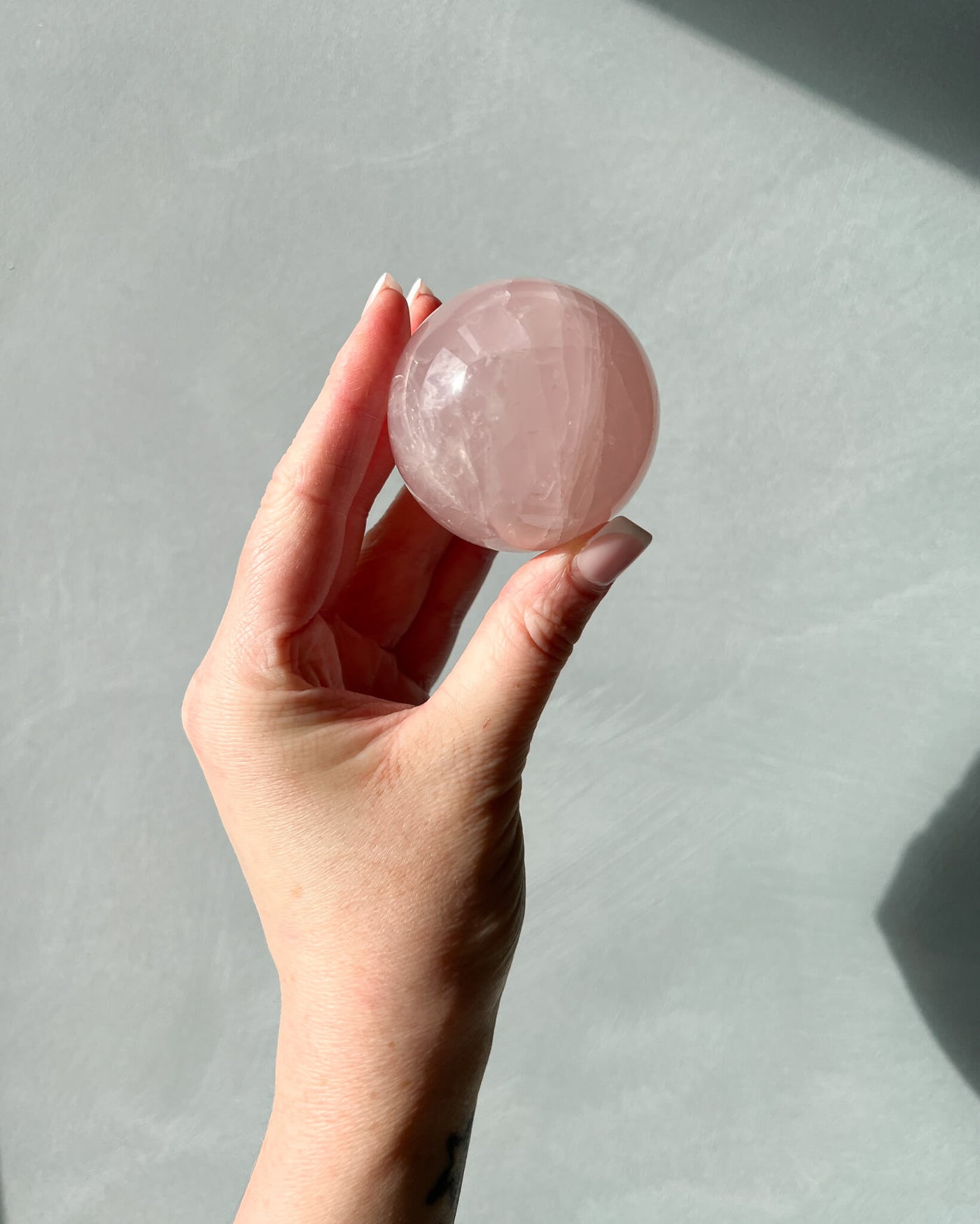 Rose Quartz Sphere - 54