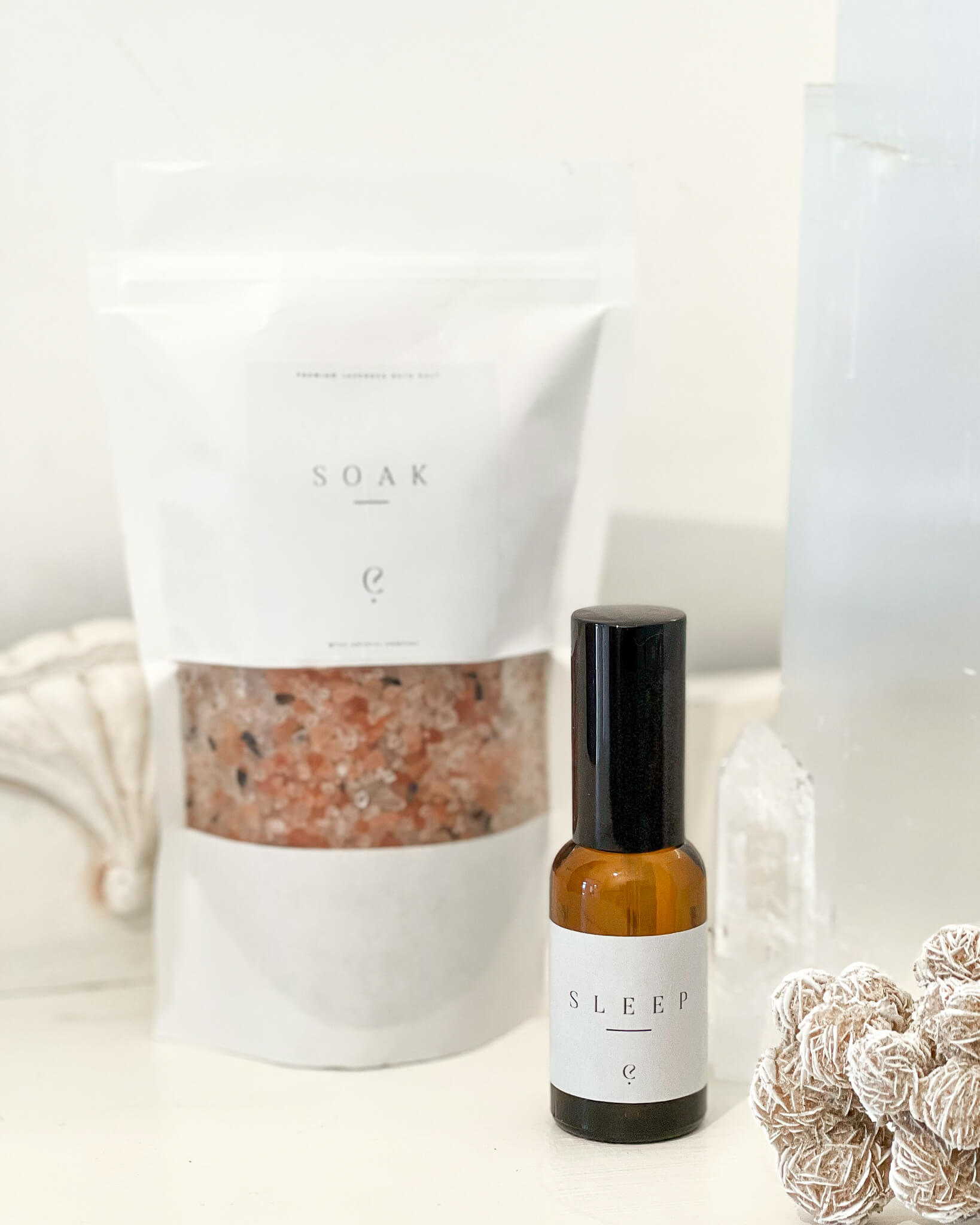 Soak. Bath Salt Healing Crystal