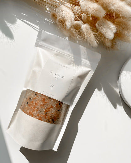Soak. Bath Salt Healing Crystal